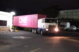 2021 1/27 The container arrives in El Salvador