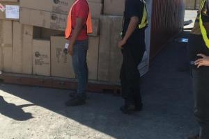2021 1/27 Container received in Nicaragua