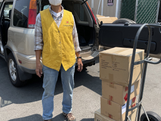 2021 8/16 Donate PPE to local senior community