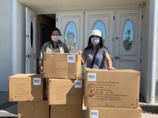 2022 3/9 Donate Mask To Temple