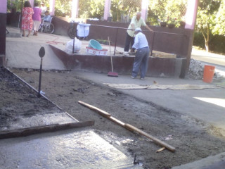 2016 1/11 Entrance repairing in senior center 3