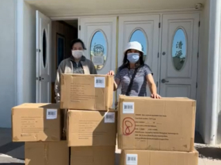 2022 3/9 Donate Mask To Temple