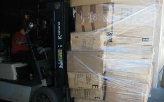2012-07-08 Warehouse Packing for El Salvador
