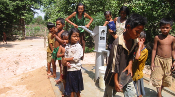 2005-08 Cambodia Building Well 