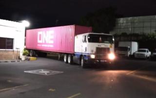 2021 1/27 Container arrive in El Salvador
