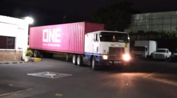 2021 1/27 Container arrive in El Salvador