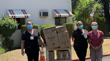 2021 8/2 Donate masks to local community 
