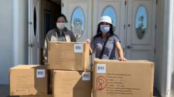 2022 3/9 Donate Mask To Temple